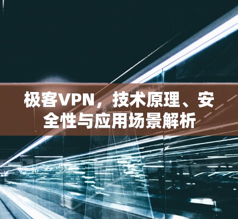极客VPN，技术原理、安全性与应用场景解析