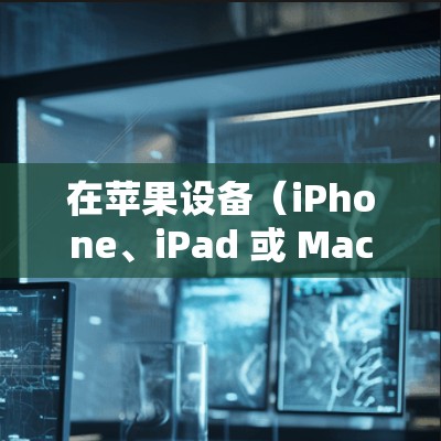 在苹果设备（iPhone、iPad 或 Mac）上开启 VPN 的步骤如下，分为 手动配置 和 使用第三方 VPN 应用 两种方式