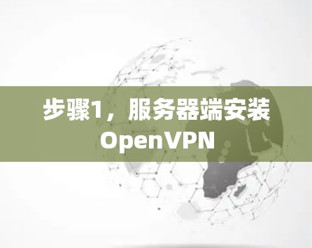 步骤1，服务器端安装OpenVPN